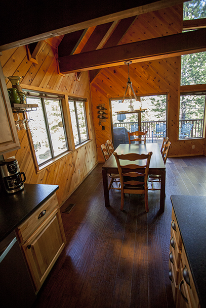 Wildhorn Tahoe Donner Vacation Rental Dining Room